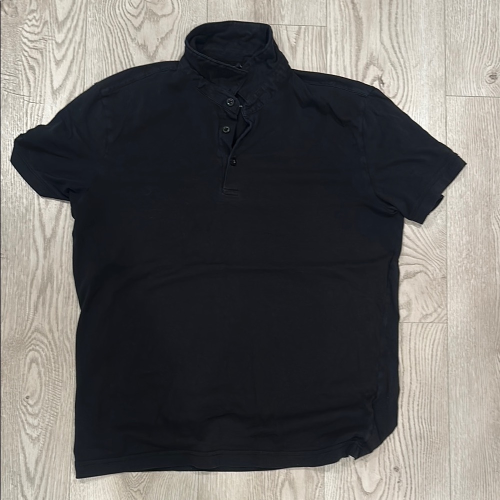 H&M Black Polo Shirt Classic Style